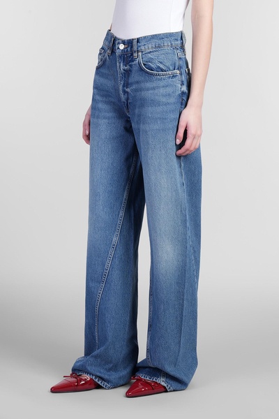 Brie Jeans In Blue Cotton