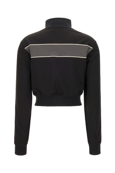 Black Polyester Sweatshirt