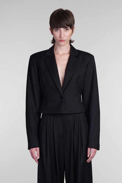 Blazer In Black Polyester