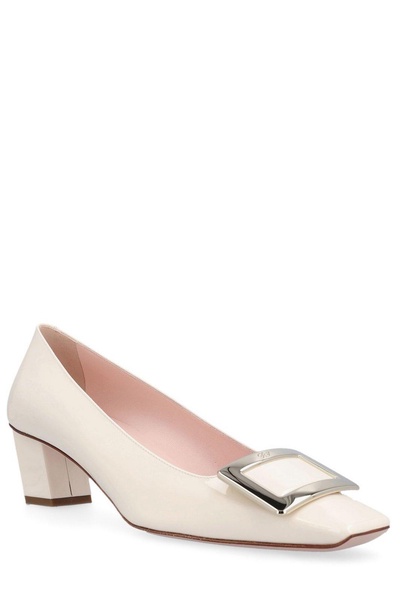 Belle Vivier Buckle Pumps