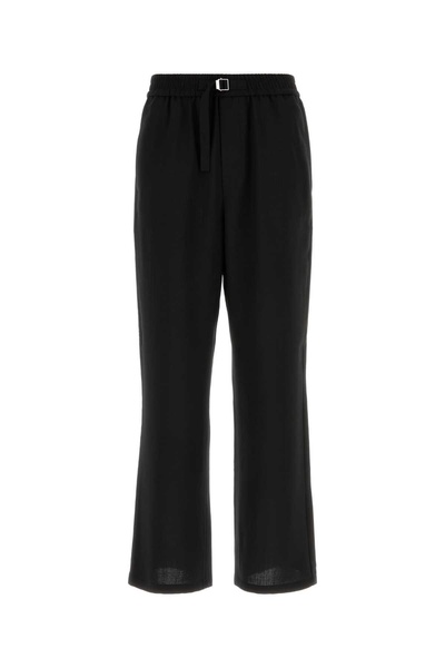 Black Wool Pant