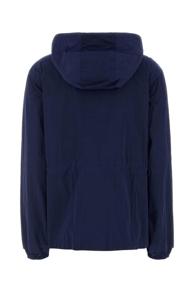 Blue Nylon Beverly Jacket