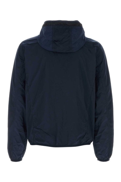 Navy Blue Nylon Free Jacket