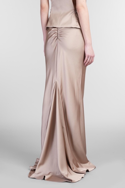 Nemesia Maxi Skirt In Grey Polyester