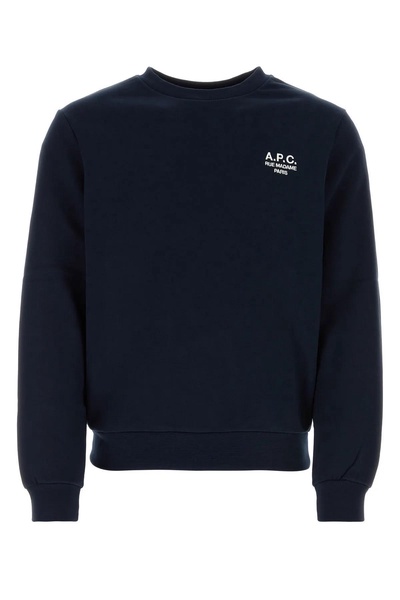 Midnight Blue Cotton Sweatshirt