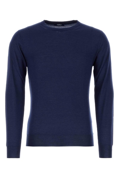 Blue Cashmere Blend Sweater