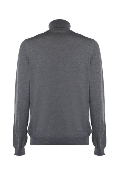 Roll-neck Straight Hem Jumper