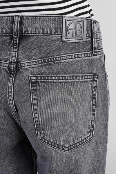 Kate Jeans In Grey Cotton