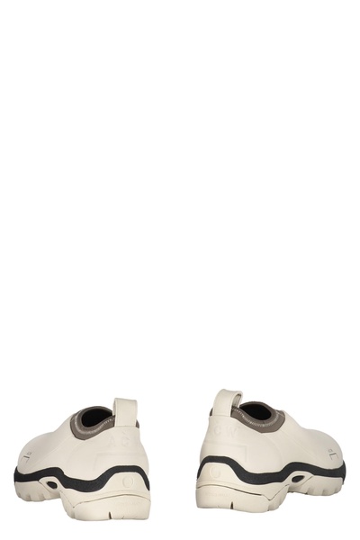 Logo Detail Leather Sneakers
