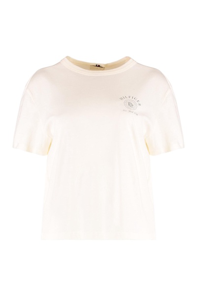 Sofia Richie Grainge X Tommy Hilfiger - Cotton Crew-neck T-shirt