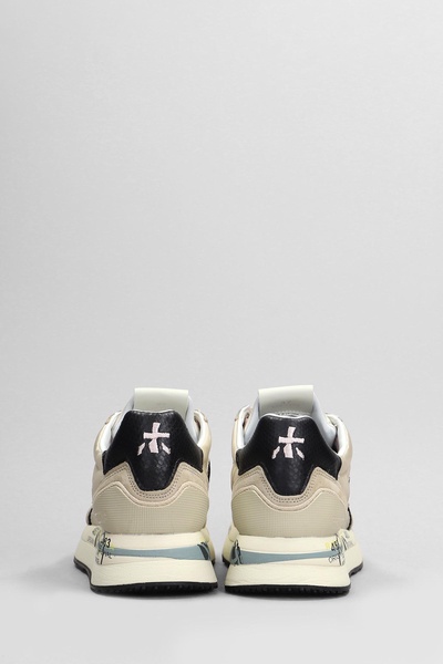Conny Sneakers In Beige Suede And Fabric