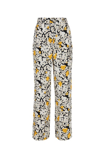 Lanvin Women Printed Satin Pant