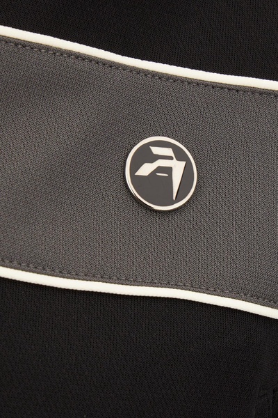 Black Polyester Sweatshirt