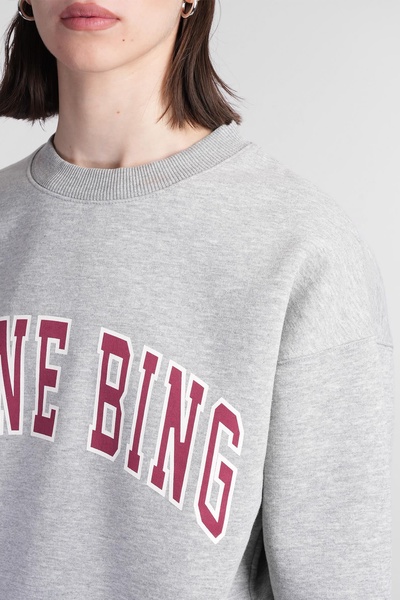 Spencer Sweatshirt In Grey Cotton