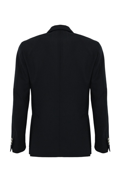 Roma Single-breasted Jacket In Wool Blend