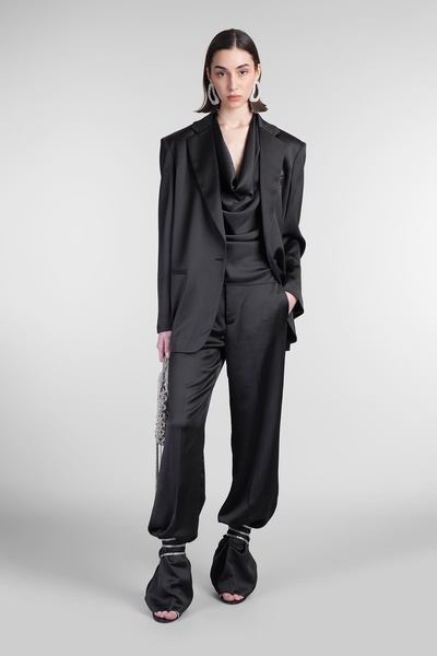 Guia Blazer In Black Polyester