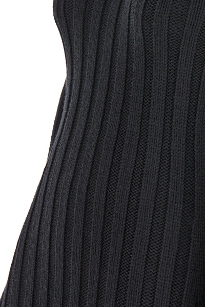 Black Wool Sweater Dress