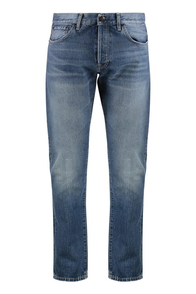 5-pocket Straight-leg Jeans