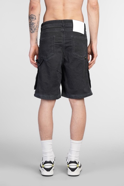 Shorts In Black Cotton