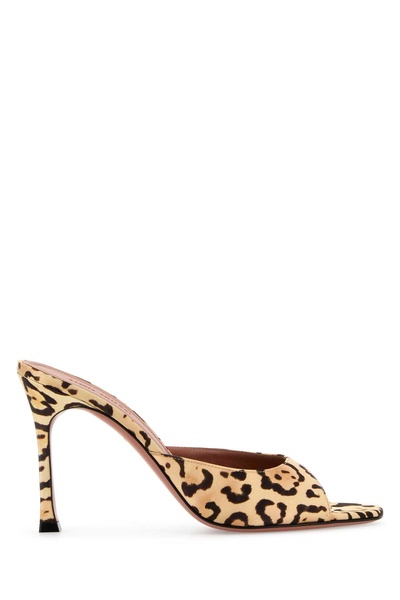Printed Satin Alexa Mules