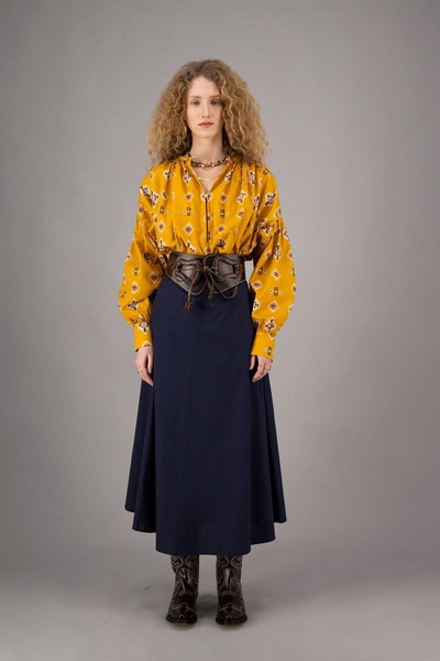 Charline Blue Cotton