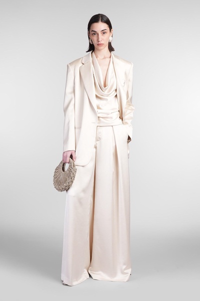 Guia Blazer In Beige Polyester