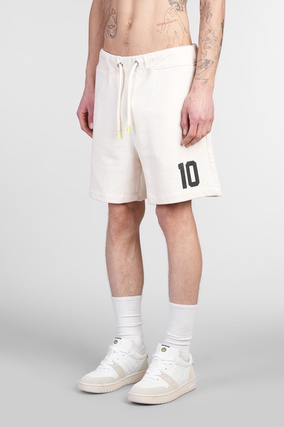 Shorts In Beige Cotton
