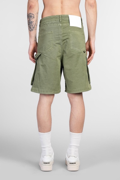 Shorts In Green Cotton