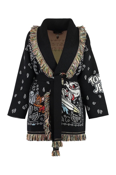 Alanui X Looney Tunes - Tom & Jerry Bandana Jacquard Cardigan