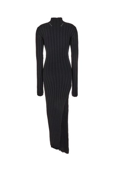 Black Wool Sweater Dress