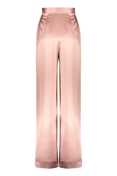 Pink Flare Trousers