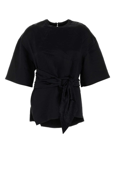 Black Satin Besia T-shirt