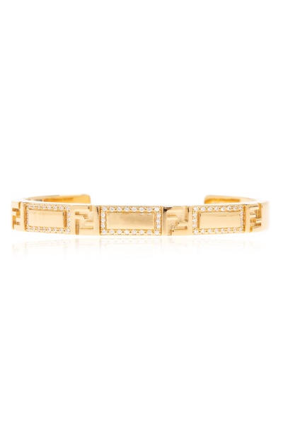 Fendi Bracelet With Shimmering Crystals
