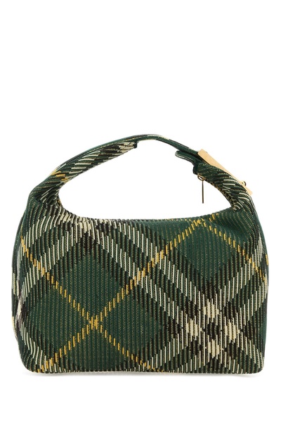Medium Peg Check-pattern Tote Bag