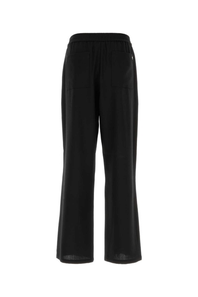Black Wool Pant