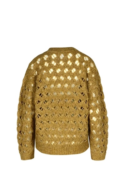 'aurelia' Beige Acrylic Blend Sweater