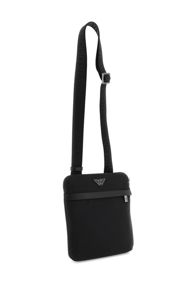 Black Nylon Crossbody Bag