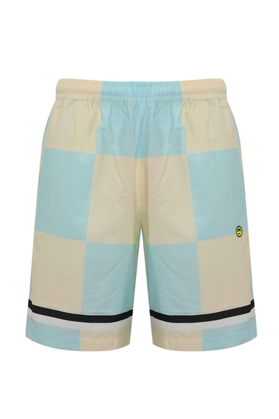 Checked Cotton Bermuda Shorts