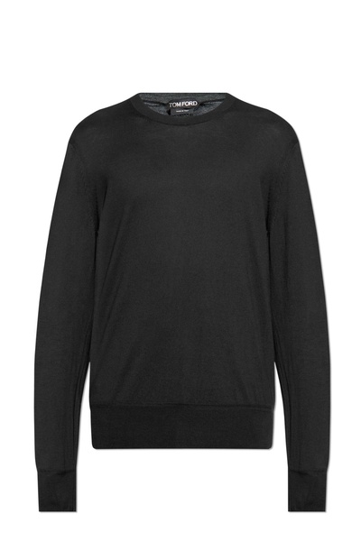 Tom Ford Cotton Sweater With Round Neckline