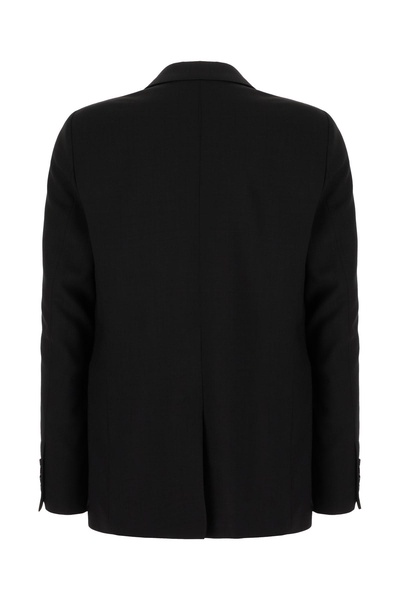 Black Wool Blazer