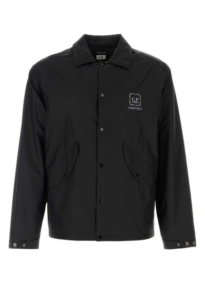 C.P. Company Men Black Nylon Jacket
