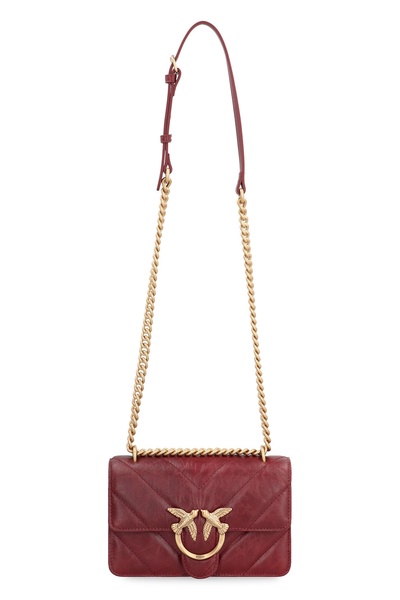 Love Bag Leather Mini Crossbody Bag