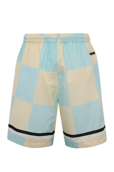 Checked Cotton Bermuda Shorts