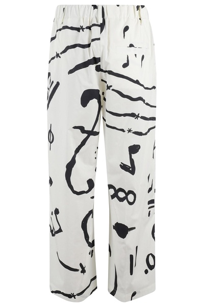Pantalone Printed Orch Dritto