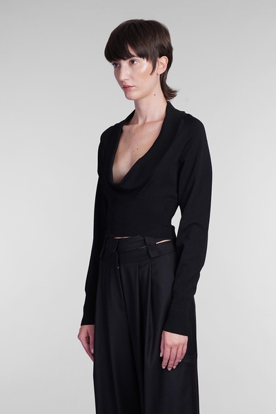 Topwear In Black Viscose