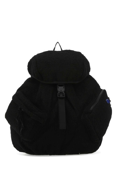 Ader Error Men Black Boucle Backpack