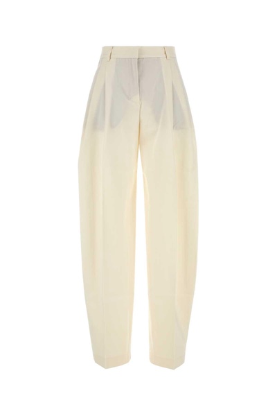 The Andamane Women Ivory Gabardine Pant