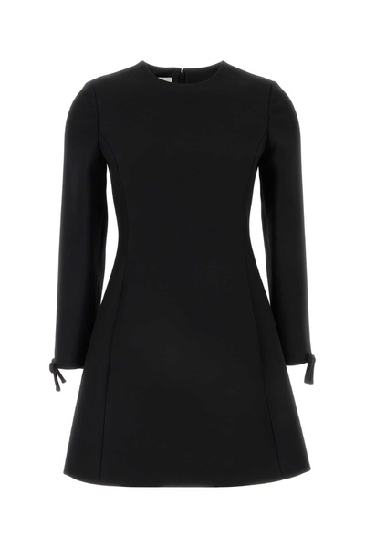 Valentino Garavani Women Black Wool Blend Dress