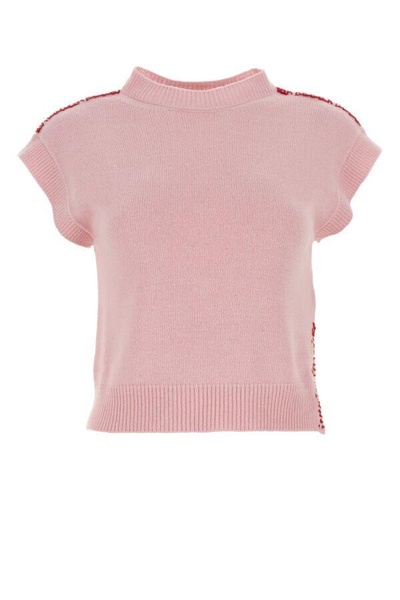 Marni Women Pink Wool Blend Vest