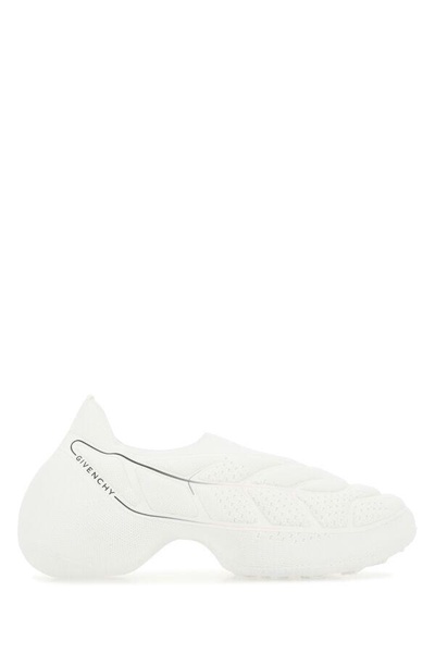 Givenchy Women White Fabric Tk-360+ Slip Ons